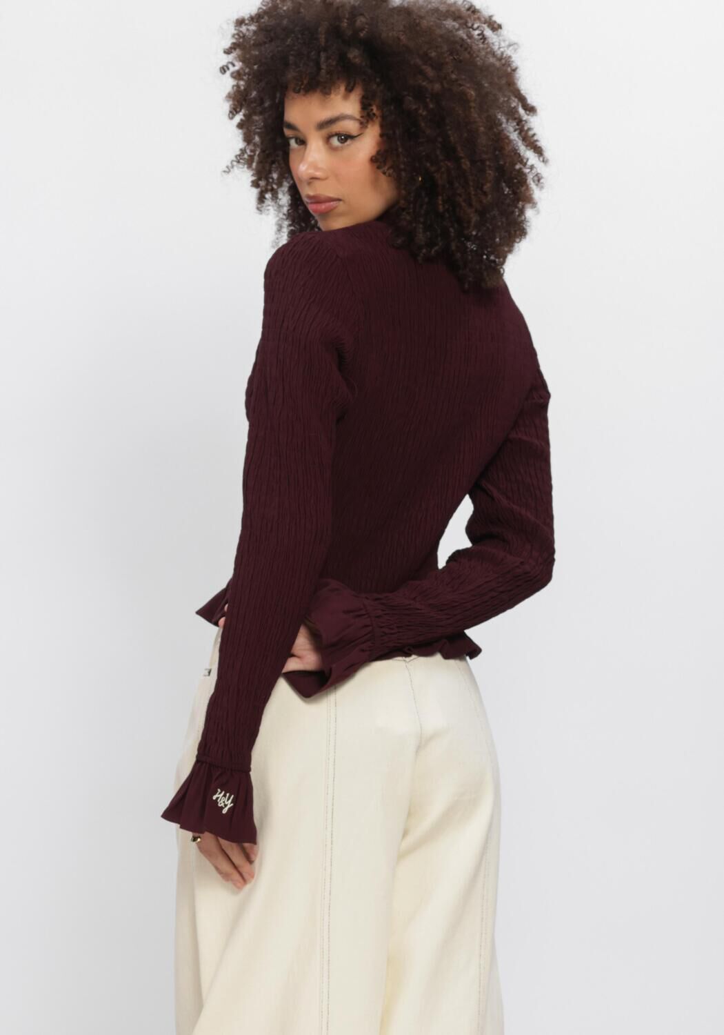 HARPER & YVE VEERLE-LS Blouses Bordeaux - large