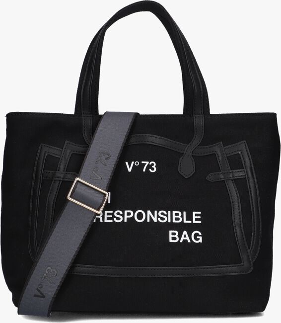 V73 RESPONSIBILITY SHOPPING MUST Shopper en noir - large