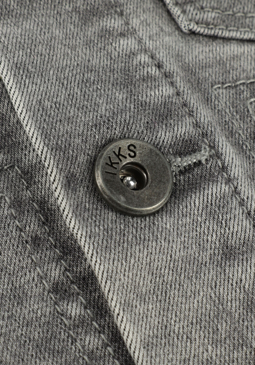 IKKS Veste en jean VESTE DENIM en gris - large