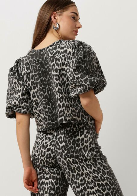 CO'COUTURE Haut LEOCC BOW BLOUSE en gris - large