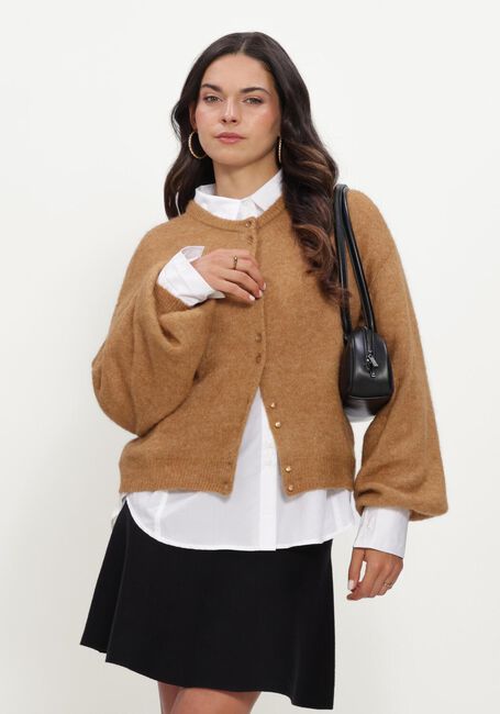 MSCH COPENHAGEN Gilet MSCHBONDIE HOPE CARDIGAN en camel - large