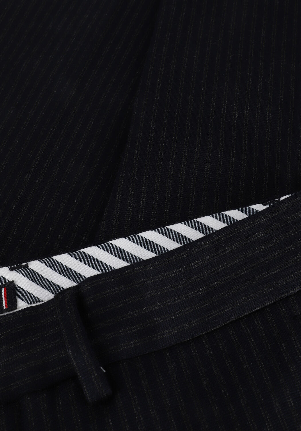 TOMMY HILFIGER Pantalon BLEECKER JERSEY PINSTRIPE Bleu fonc&eacute; - large