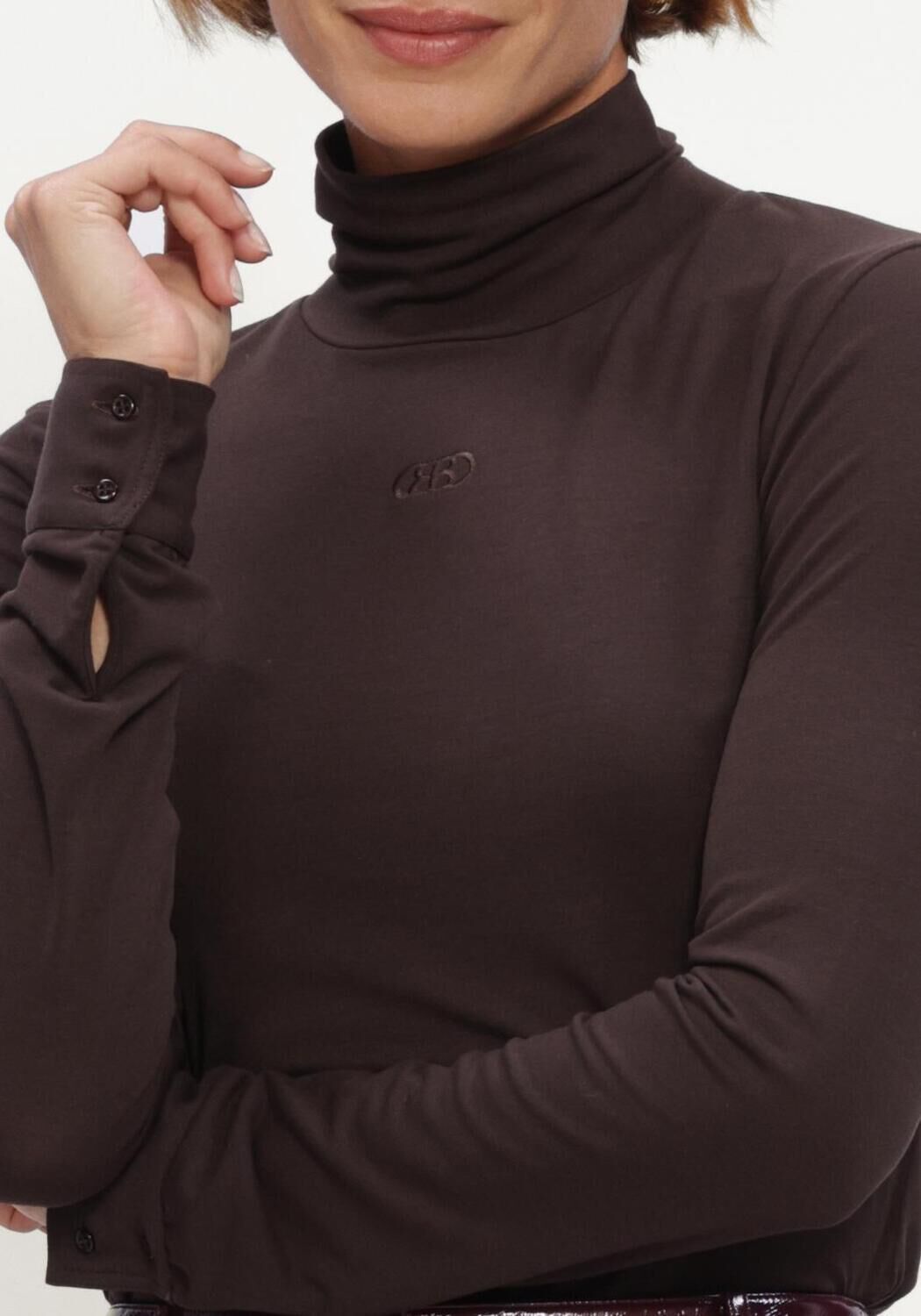 Bruine BEAUMONT Trui LEO COL - large