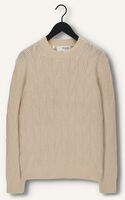SELECTED MEN Pull CARIS LS KNIT CREW NECK Sable SELECTED MEN Pull CARIS LS KNIT CREW NECK Sable - medium