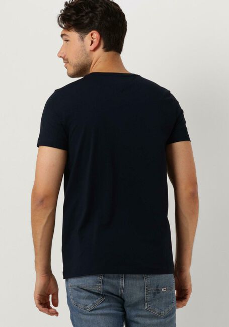TOMMY HILFIGER T-shirt CORE STRETCH SLIM C-NECK Bleu foncé - large