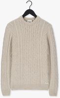 FORÉT Pull GROW WOOL CABLE KNIT Blanc
