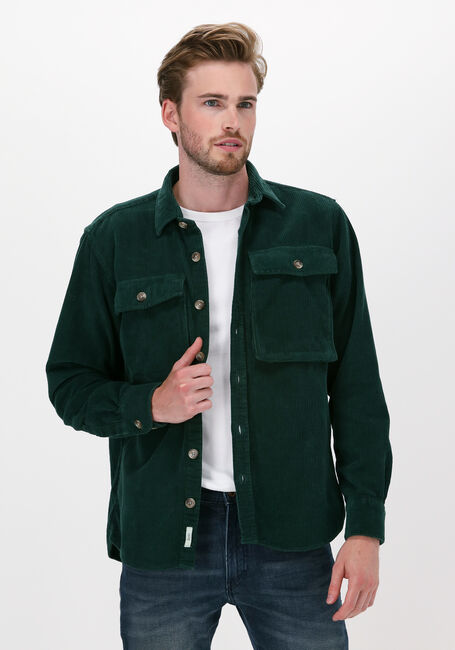 Donkergroene FOR&Eacute;T Overshirt GONE - large