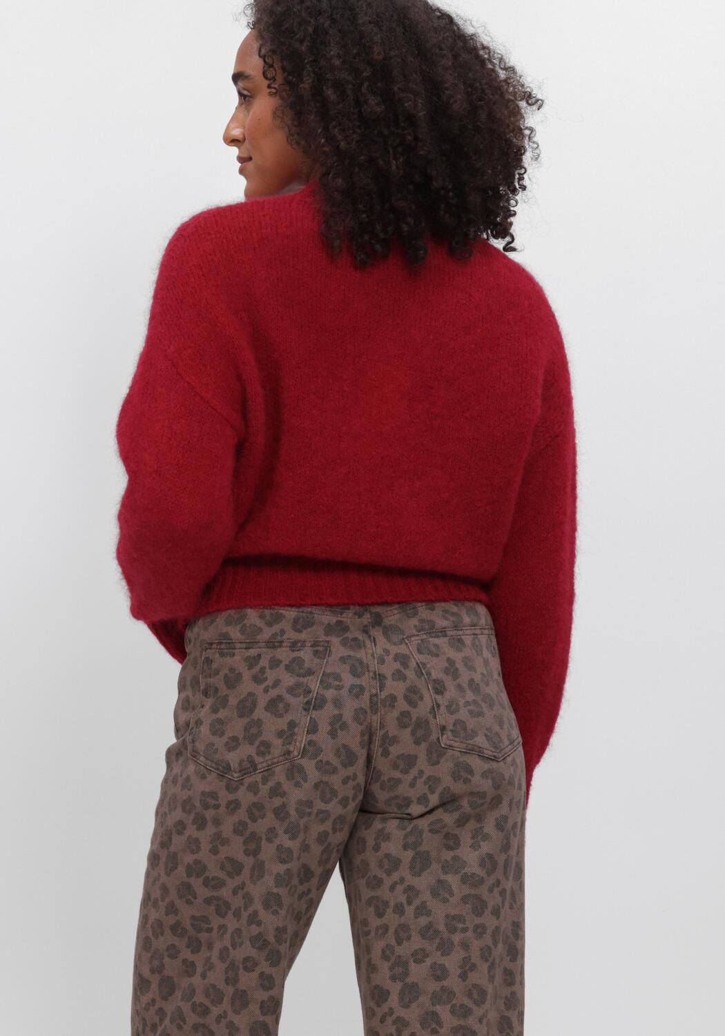 BY-BAR Pull SONNY PULLOVER en rouge - large