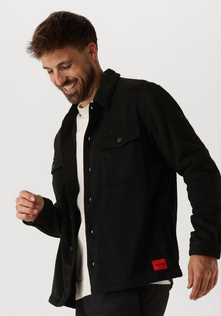 Zwarte HUGO Overshirt ENALU - large
