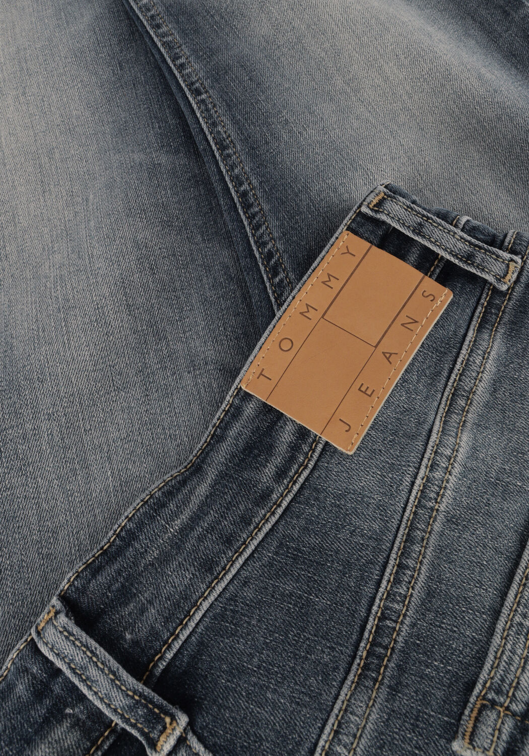 Donkerblauwe TOMMY JEANS Slim fit jeans AUSTIN SLIM TPRD DH1 - large