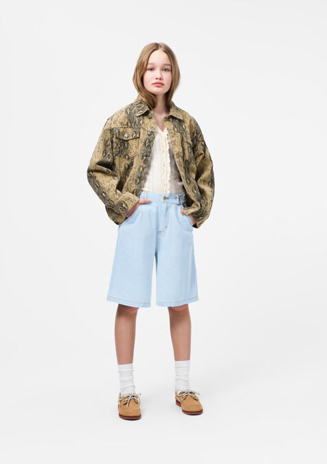 Lichtblauwe MOLO Korte broek ALIKAMI - large