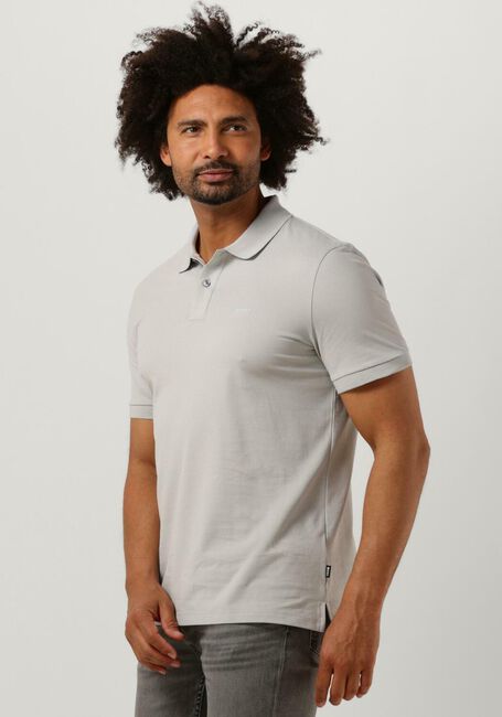 Grijze BOSS BLACK Polo PALLAS - large