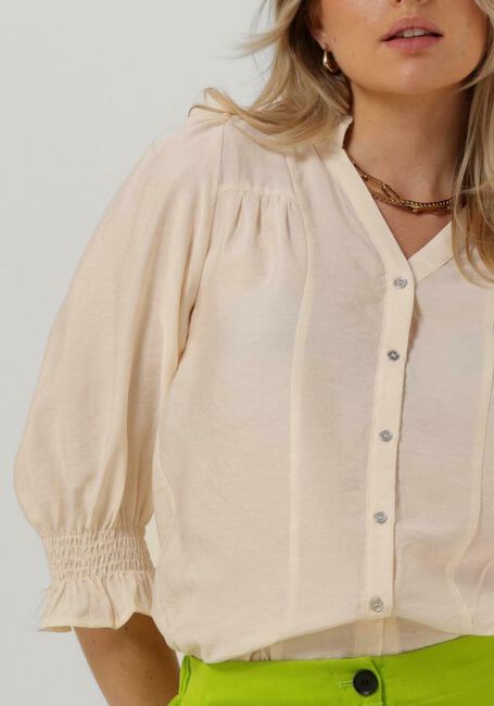 Gebroken wit CO'COUTURE  CALLEN SS SHIRT - large