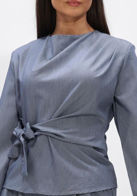 Blauwe CO'COUTURE  TENGA PLEAT BLOUSE - large