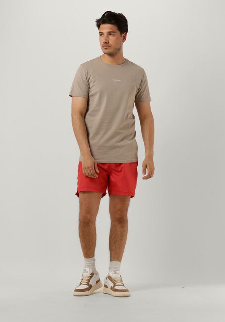 PUREWHITE Shorts de bain BASIC SWIMSHORT en rouge - large