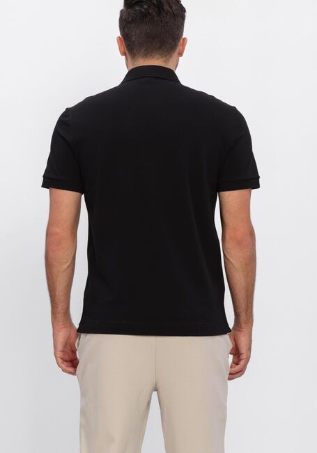 LACOSTE Polo REGULAR FIT COTTON BLEND POLO SHIRT en noir - large