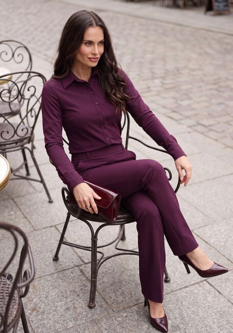STUDIO ANNELOES POPPY BLOUSE Blouses Bordeaux - large
