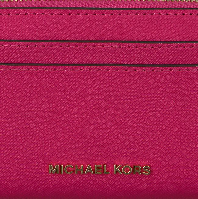 MICHAEL KORS Porte-monnaie ZA CARD CASE en rose - large