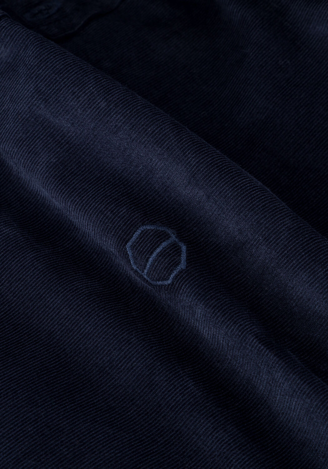 DSTREZZED Chemise d&eacute;contract&eacute; BUTTON DOWN SHIRT BABYCORD Bleu fonc&eacute; - large