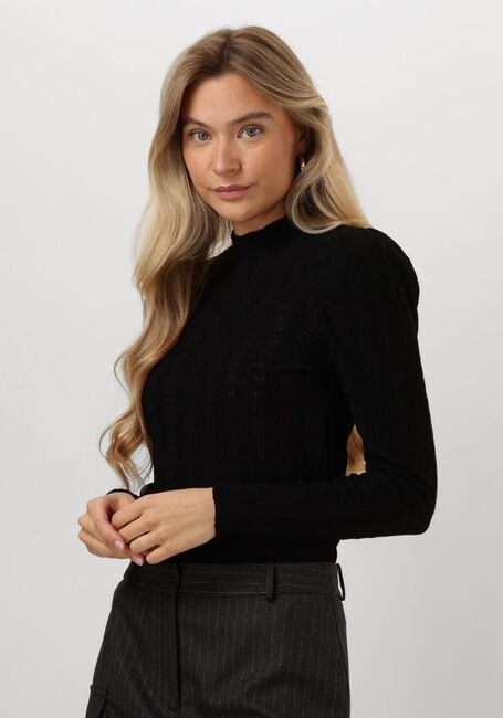 AAIKO IVONA ZIG-ZAG PES 169 Hauts & T-shirts en noir - large