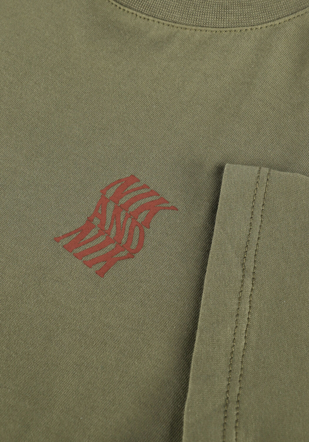 NIK & NIK T-shirt SWIRL LOGO T-SHIRT en vert - large