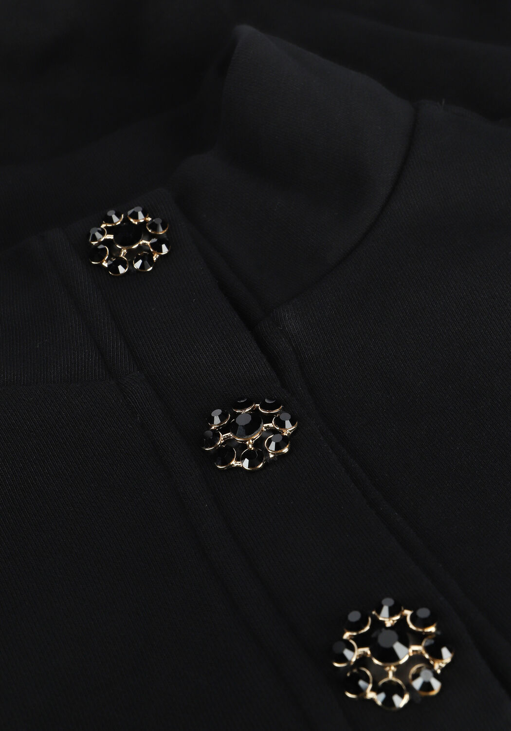 SCOTCH & SODA Chandail ANORAK SWEAT WITH SPECIAL BUTT en noir - large