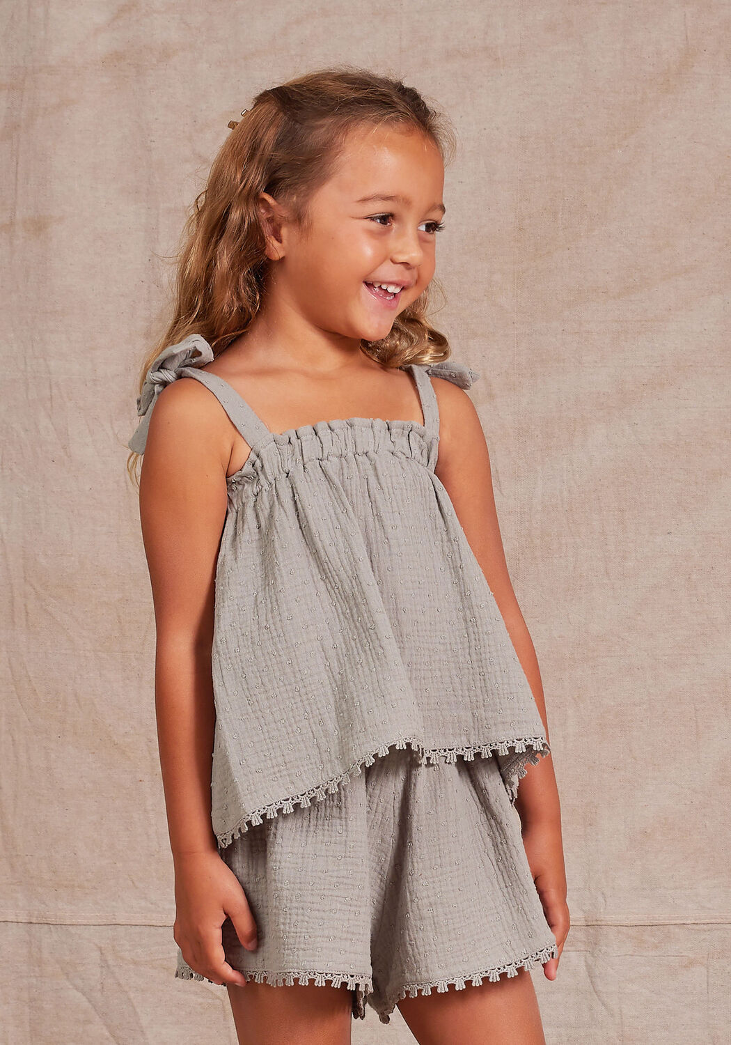 Grijze RYLEE + CRU Top REMI TOP - large