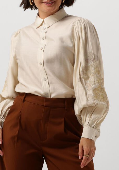 Beige NUKUS  MILANOVA BLOUSE - large