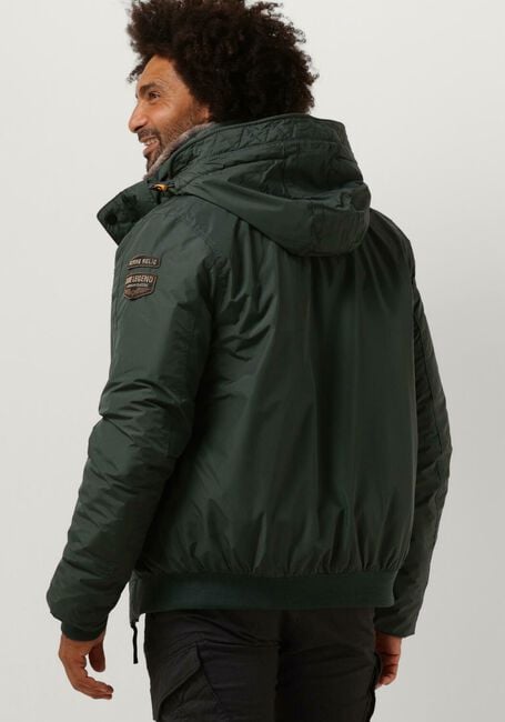 Groene PME LEGEND Jack BOMBER JACKET ICE STRIPER 4.0 DEWSTER - large