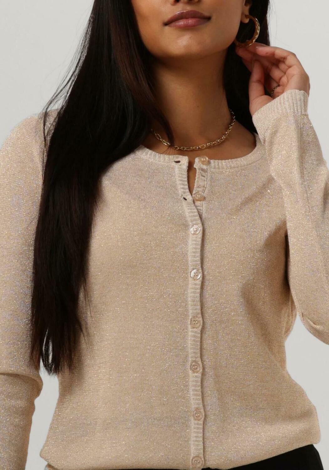 Gouden MINUS Vest NEW LAURA CARDIGAN Omoda