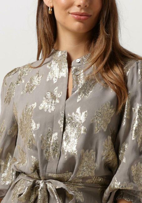 BRUUNS BAZAAR Mini robe HOLLYHOCK GABRIELA DRESS en or - large