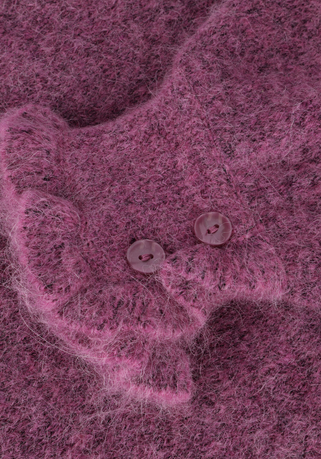 SELECTED WOMEN Mini robe SIA JUMA LS KNIT DRESS en rose - large