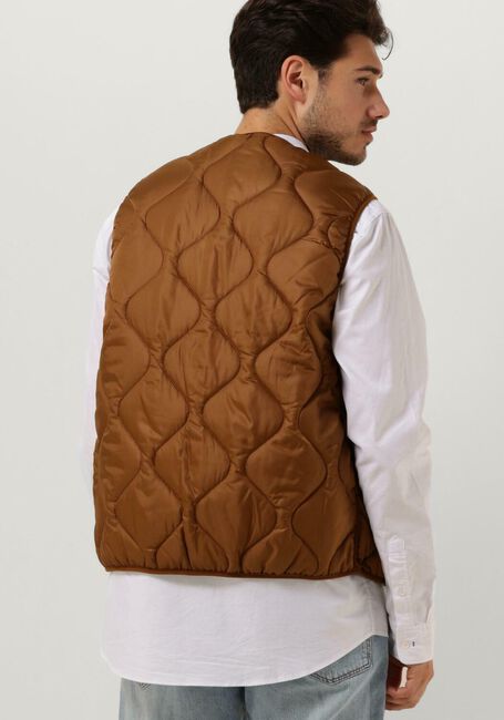 FORÉT Veste sans manches FRESH REVERSIBLE LINER VEST en bronze - large