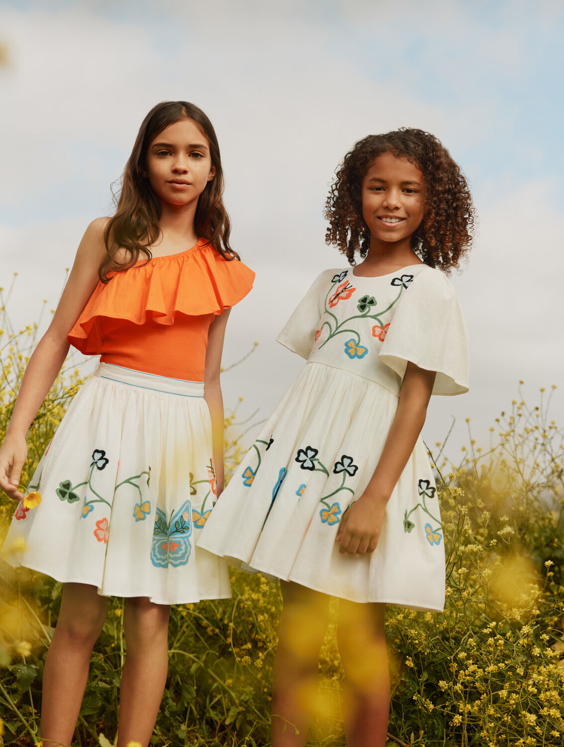 Oranje MOLO Top REBECCA - large