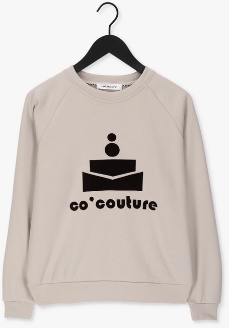 CO'COUTURE Chandail CLUB FLOC SWEAT Sable - large