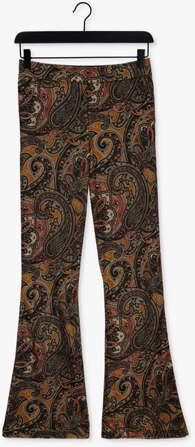 SUMMUM Pantalon évasé TROUSERS PAISLEY VELVET en multicolore - large