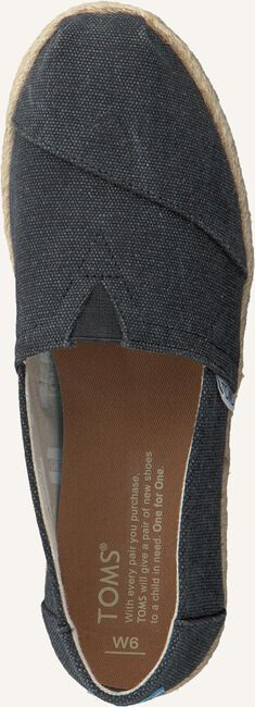 Grijze TOMS Espadrilles CLASSIC ALPARGATA WM Grijze TOMS Espadrilles CLASSIC ALPARGATA WM - large