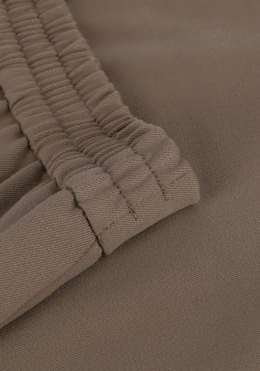 OBJECT Pantalon large OBJLISA WIDE PANT en taupe - large