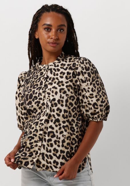 Bruine SECOND FEMALE  LEOA SHIRT - large