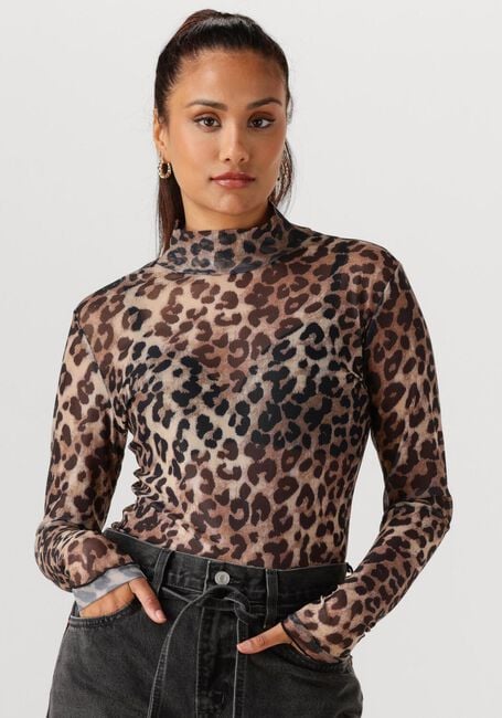 Bruine CC HEART Top EVE MESH TURTLENECK - large