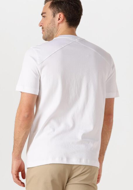CAST IRON T-shirt CREWNECK REGULAR FIT INTERLOCK ESSENTIAL en blanc - large