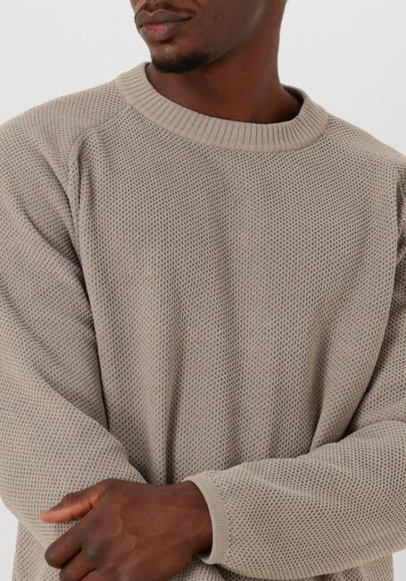 Ecru DSTREZZED Trui NEILL BIG CHENILLE - large