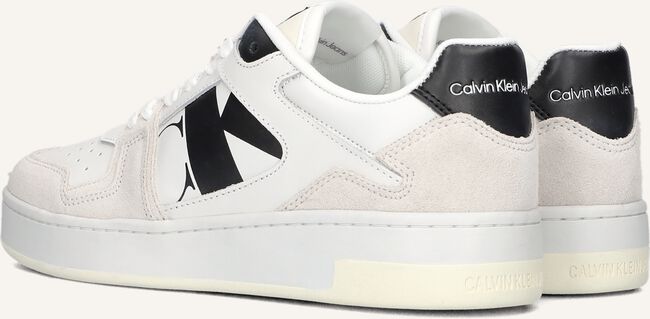 Witte CALVIN KLEIN Sneakers BASKET CUPSOLE WOMEN Witte CALVIN KLEIN Sneakers BASKET CUPSOLE WOMEN - large