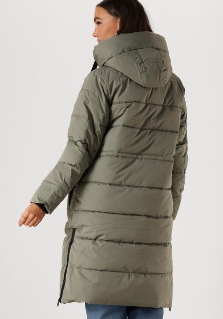 Groene MSCH COPENHAGEN Gewatteerde jas MSCHPAVINARIA ZIP JACKET - large