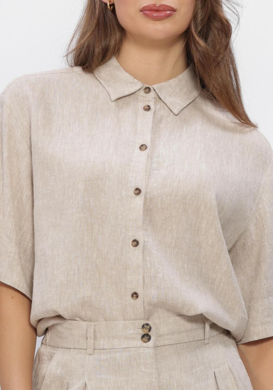 MSCH COPENHAGEN MSCHVIANA GINIA 3/4 SHIRT Blouses Sable - large