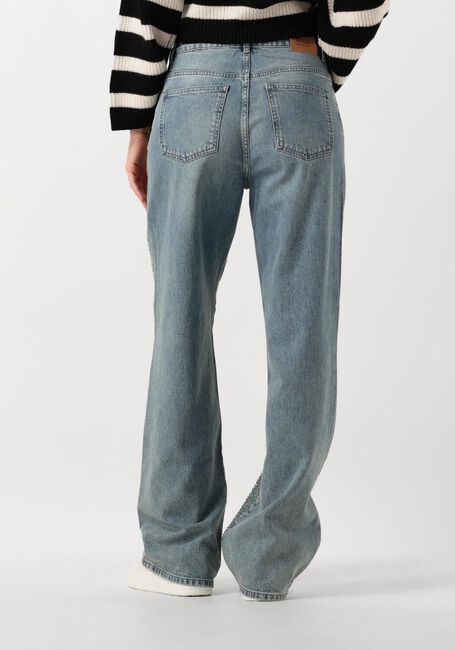 Blauwe GESTUZ Straight leg jeans ZORAHGZ MW JEANS - large