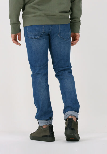 Blauwe VANGUARD Slim fit jeans V850 RIDER MID BLUE USEDD - large