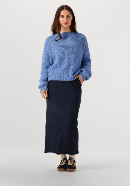 PENN & INK Jupe maxi SKIRT W25F1716 Bleu foncé - large