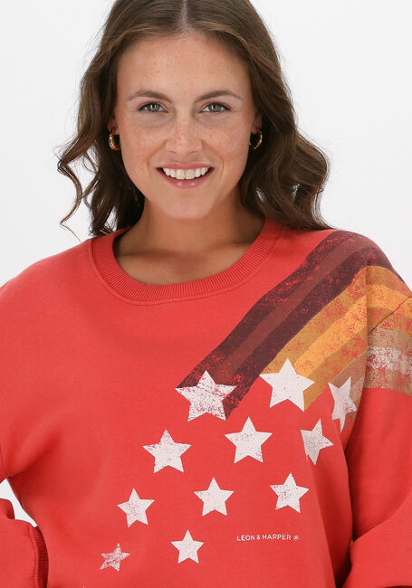 LEON & HARPER Chandail SORTIE JC55 COMET en rouge - large
