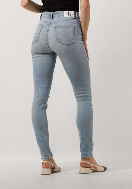 Blauwe CALVIN KLEIN Skinny jeans HIGH RISE SKINNY - large